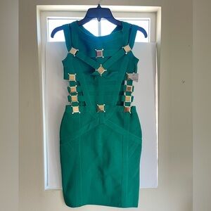 Emerald Green Bodycon Dress